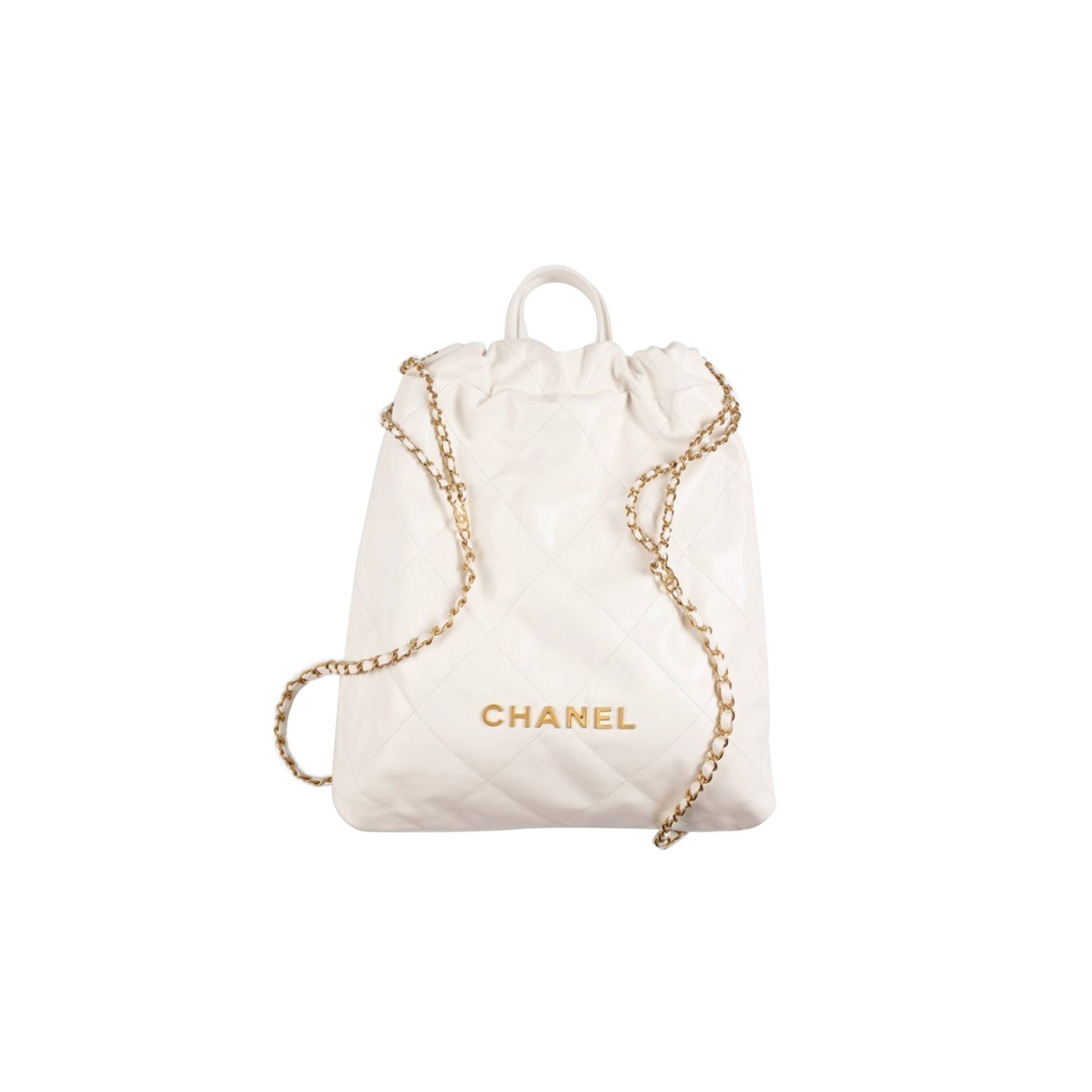 CHANEL 22 BACKPACK GOLD HARDWARE   AS3313 B08037 10601 (48*45*10cm)